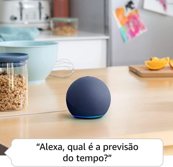 Echo Dot 5ª geração | O Echo Dot com o melhor som já lançado | Cor Azul - Image 4