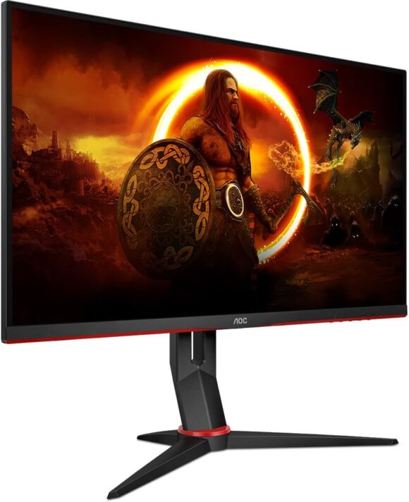 Monitor Gamer AOC Hero 27" 165Hz 1ms Ajuste de Altura 27G2S/BK - Image 3