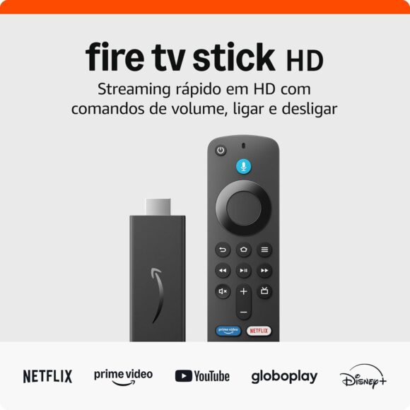 Fire TV Stick HD | Com controle remoto por voz com Alexa (inclui comandos de TV), controles de casa inteligente e streaming em HD - Image 2