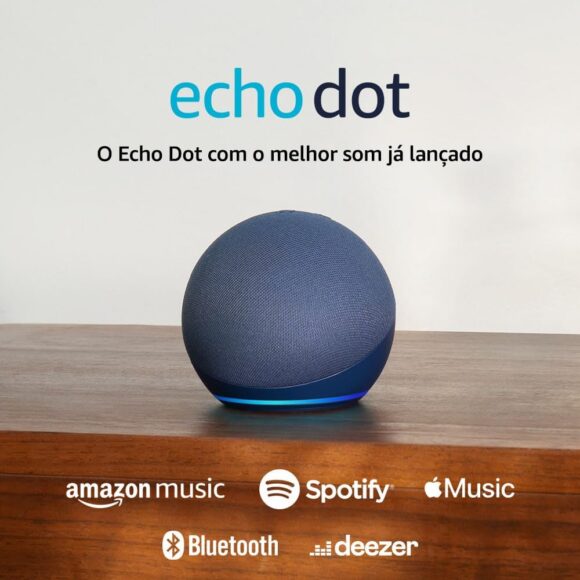 Echo Dot 5ª geração | O Echo Dot com o melhor som já lançado | Cor Azul - Image 2